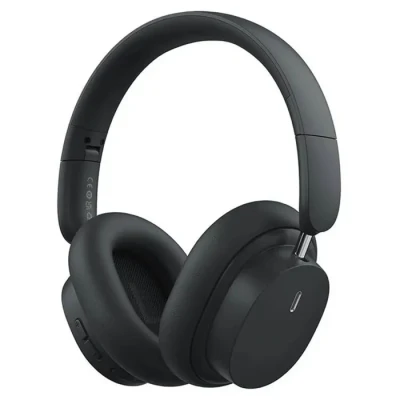 Image de Casque sans fil Bowie D05 (A00024601113 00) Bluetooth 5.2, suppression du bruit ENC pour les appels HD Baseus noir