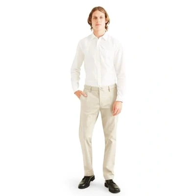 Image de Dockers Signature Khaki Slim FIT Pants Chino raffiné, Cloud, 32/30 EU Homme