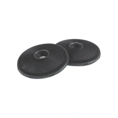 Image de AllSpares Lot de 2 filtres à charbon actif pour hotte aspirante AEG Electrolux &amp; Zanussi Type 190 / ECFB02 ECFBLL01 (diamètre : mm)