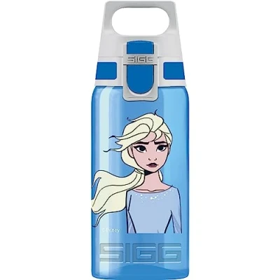 Image de SIGG Viva One Gourde Enfant (0,5 L), Bouteille d&#039;Eau avec Bouchon Étanche, Réutilisable Sans Produits Toxiques Utilisable à une Main