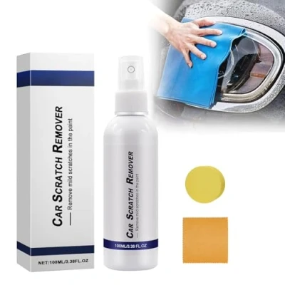 Image de WAWJ® Efface Rayure Voiture, Polish Voiture Kit, Car Scratch Remover Rayures pour Anti Carrosserie Les Courants Foucault, Taches (100 ml) (blanc)