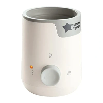 Image de Tommee Tippee Easiwarm chauffe biberons et petits pots électrique, réchauffe les en quelques minutes, minuteur automatique, un cadran,blanc