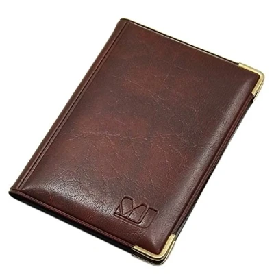 Image de Porte de Cartes crédit 12 Compartiments MJ Design Germany Made in UE en différentes Couleurs et Designs (Désign 1 / Marron)
