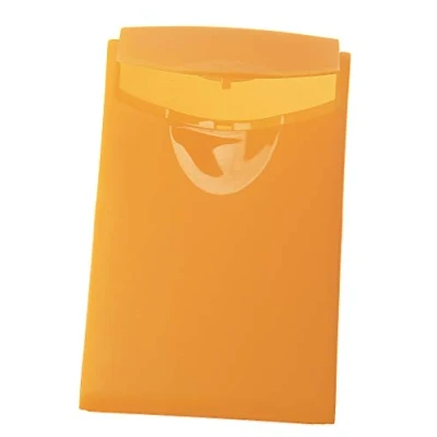 Image de Han Cognito 2002 Étui pour cartes de visite Orange transparent 64 x 10 100 mm (Import Royaume Uni)
