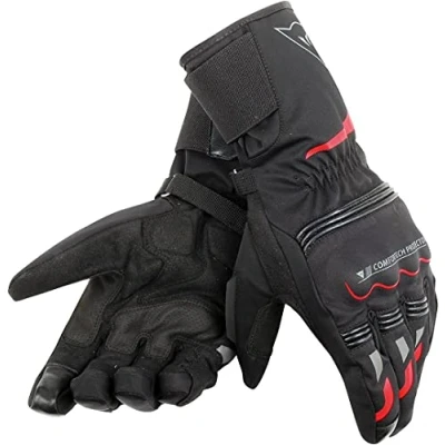 Image de Tempest Unisex D Dry Long Gants, Noir/Rouge, Taille XXL