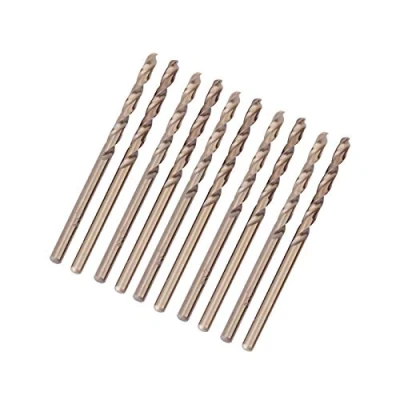 Image de Kuuleyn Forets, forets hélicoïdaux, au Cobalt pour Acier trempé, Jeu de M35 HSS CO 1.0 5.0MM percer l&#039;acier Inoxydable(4mm)