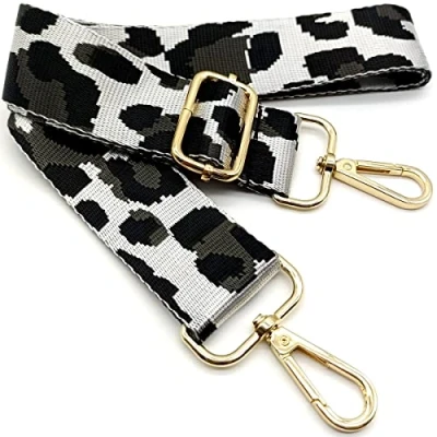 Image de Bandouliere de Rechange Sac Reglable, Sangle a Main Remplacement, Universelles mit Boucle Dore pour Femme à Main, Bandoulière Accessoires, 24