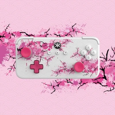 Image de CRKD NEO S Wireless Collectible Controller Compatible with Nintendo Switch, PC, Mobile &amp; Smart TV Gaming (Blossom POPeART Edition)