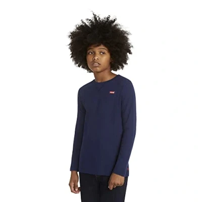 Image de Levi&#039;s Thermal Tshirt à manches longues pour enfants, Taille: 8a, Naval acadamy