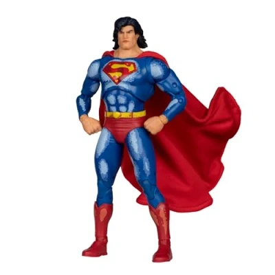Image de McFarlane Toys Figurine DC Multiverse Superman (Justice League Task Force) 17,8 cm Build A