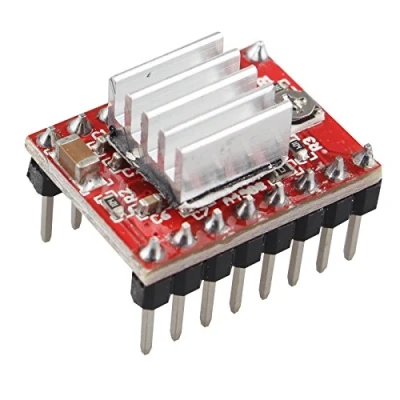 Image de HALJIA imprimante 3d A4988 Stepstick RepRap module de pilote moteur pas à avec dissipateur chaleur Compatible Arduino