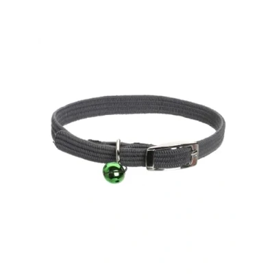 Image de MON AMI LUKI Collier Chat Nylon Elastique ET GRELOT 30CM Gris 30x1CM