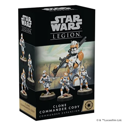 Image de Atomic Mass Games Star Wars : Legion Clone Commander Expansion Cody jeu de figurines table, stratégie pour enfants et adultes, à partir 14 ans, 2 joueurs, 3 heures lecture,