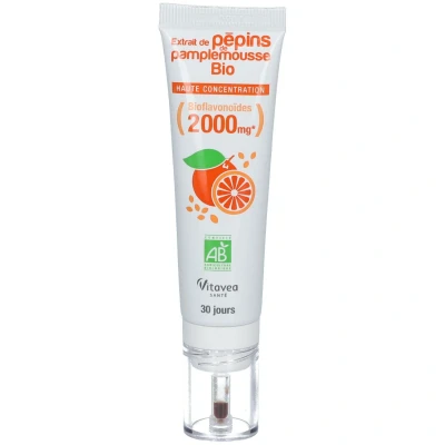 Image de Nutrisante Extraits de Pépins pamplemousse Bio Forme Liquide