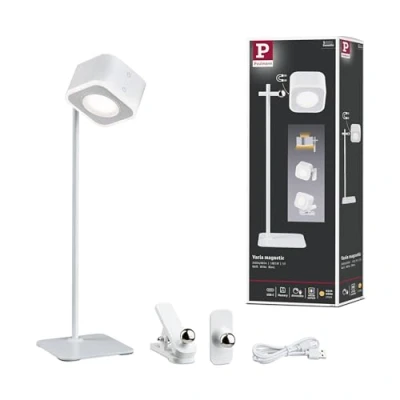 Image de Paulmann Varia Portable Lampe de Table Blanc