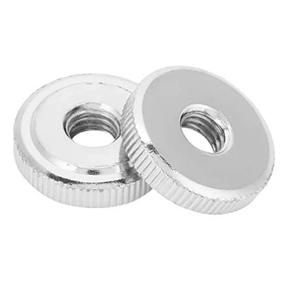 Image de 10/5/2/1 x écrou moleté M3 M4 M5 M6 M8 M10 écrous de pouce Nurled en acier au carbone(M8（2pcs）)