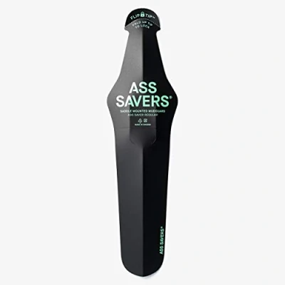 Image de MAGIC ONE Ass Saver Regular Black ASR 1 BLK Garde Boue de vélo Mixte, Noir, Normal