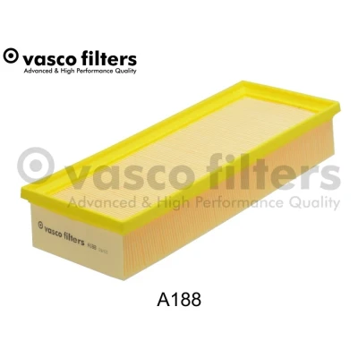 Image de DAVID VASCO A188 Filtre à air 59 128 323 rectangulaire Cartouche filtrante AUDI: A4 B8 Avant, Q5, A5 Coupe