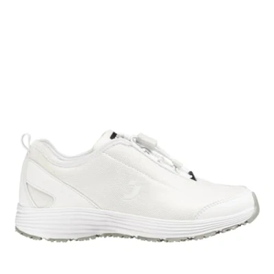 Image de Oxypas Safety Jogger Chaussures de sécurité pour Femmes Maud Confortable, résistant aux Chocs et avec Lacets élastiques, Blanc EU 37
