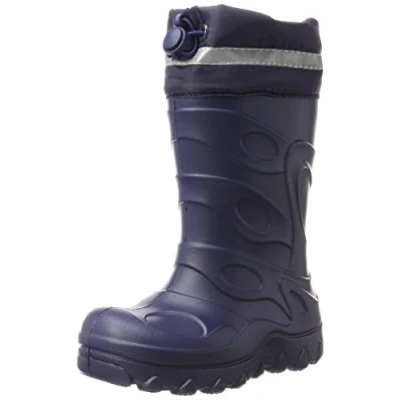 Image de Beck Garçon Basic 843 Bottes de Neige, Bleu, 23 EU