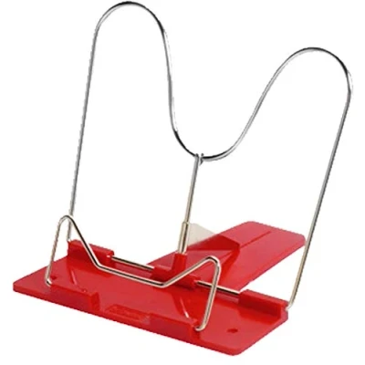 Image de Herlitz support de lecture avec en métal et chaussette plastique (rouge, 1 lecture)