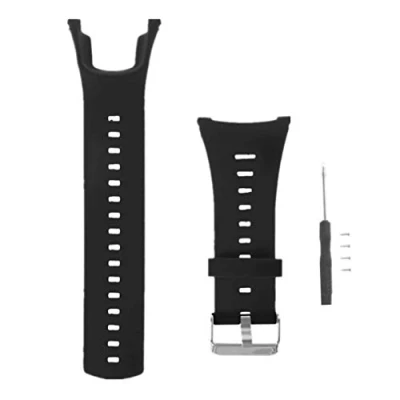 Image de Huabao Bracelets Compatible avec Suunto Ambit/Ambit 2/Ambit 3, Ajustable Silicone Sport Bracelet de Montre Remplacement Band pour 3