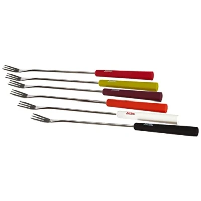 Image de Spring 2890260606 Basic Lot de 6 fourchettes à fondue Multicolore