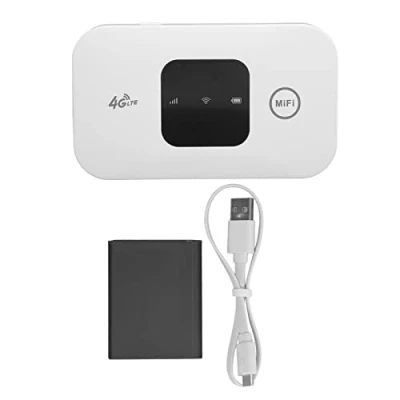 Image de WiFi Portable, Adaptateur USB 4G LTE avec Emplacement pour Carte SIM, Prend en jusqu&#039;à 10 Utilisateurs WiFi, Routeur Mobile Haute Vitesse, Portable