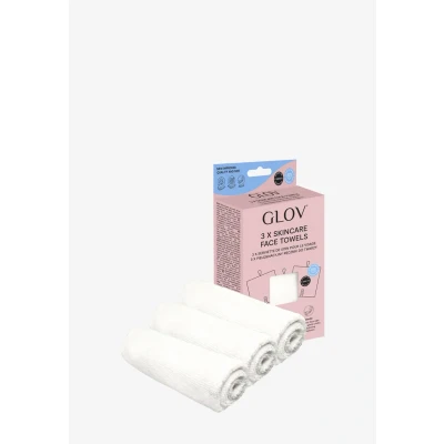 Image de serviette Démaquillante en Microfibres Hypoallergénique Set de 3 Lingettes Réutilisables Pour Tous Types Peau Glov Luxury Towel Nettoyer et Masser le Cuir Chevelu
