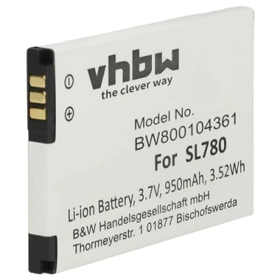 Image de vhbw Batterie Remplacement pour Siemens V30145 K1310K X444, K1310 X445 téléphone Fixe sans Fil (950mAh, 3,7V, Li ION)