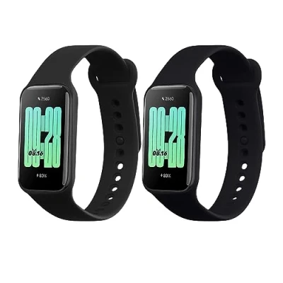 Image de kwmobile bracelet compatible avec Xiaomi Redmi Smart Band 2 2x de rechange en silicone pour fitness tracker