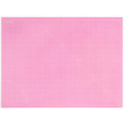 Image de Elan Tapis de Découpe A0 Rose et Violet, Decoupe Autocicatrisant, Plaque Découpe, Couture, Coupe, Cutting Mat A0, Patchwork 120cm x 90cm