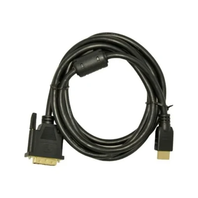 Image de Câble vidéo HDMI DVI D (M) pour 1.8 m noir Akyga