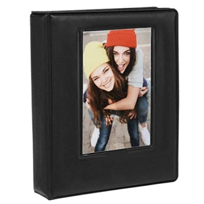 Image de ZINK 2x3 Photo Album 64 Pocket Mini w/Transparent Window Cover for 2âx3â Zero Ink Paper