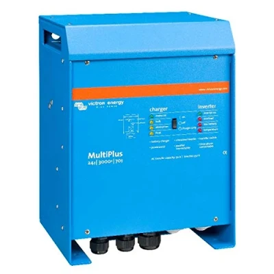 Image de Victron Energy MultiPlus Onduleur sinusoïdal pur 3000 VA 24 V 230 70 A Chargeur de batterie avec interrupteur transfert 50