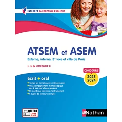 Image de Concours ATSEM et ASEM 2024 Préparation complète