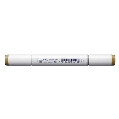 Image de COPIC Sketch E87, Fig, Twin Marker avec Une Pointe Moyenne et Pinceau