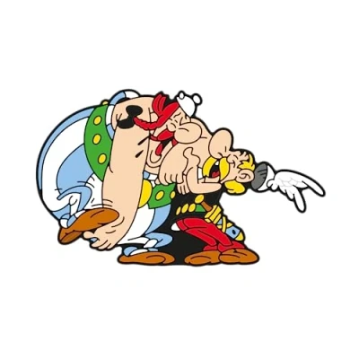 Image de Plastoy Magnet Multi INJECTÉ ASTÉRIX &amp; OBÉLIX RIGOLADE