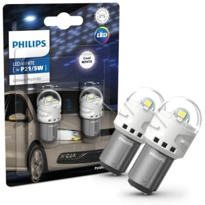 Image de Philips Ultinon Pro3100 LED lampe de signalisation automobile (P21/5W white)