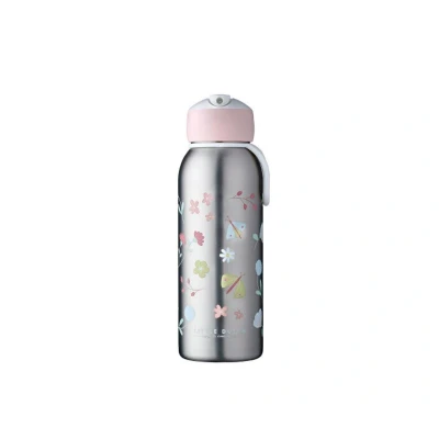 Image de Mepal Bouteille Isotherme Flip up Campus Little Dutch Gourde Thermos pour Enfants en Acier Inoxydable 9 Heures Chaudes et 12 Froides Sans BPA 350 ml Fairy Wonders