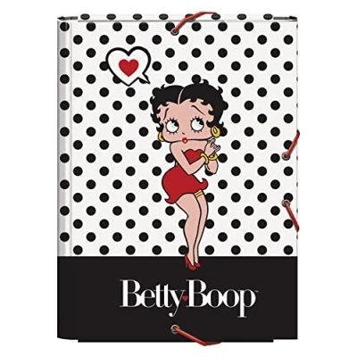 Image de Dohe Dossier avec 3 rabats format Folio Betty Boop