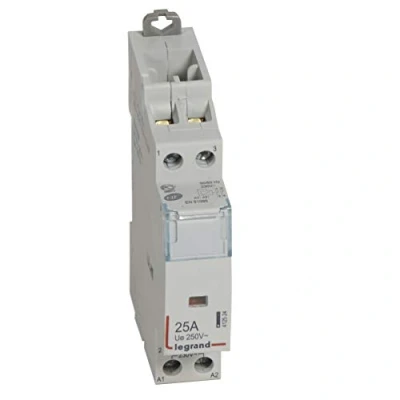 Image de 412524 Legrand Contacteur de puissance CX3 bobine 230V 2P 25A contact 2NF 1 module