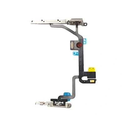 Image de Smartex® Câble Interne Flexible Bouton on Off Compatible avec iPhone 8 Circuit de Rechange Connecteur Boutons Power, Volume