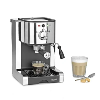 Image de BEEM espresso PERFECT Machine à porte filtre Pour des capsules, de la poudre &amp; dosettes café Les spécialités comme l&#039;espresso, le latte macchiato etc.
