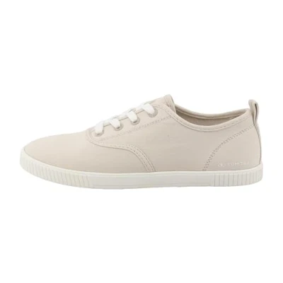 Image de TOM TAILOR Femme 9590310003 Basket, Blanc cassé, 39 EU