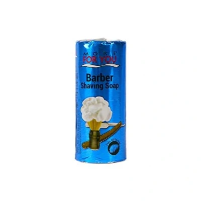 Image de More For You Kit de rasage, savon à raser, bâton 75 g avec brosse crème blaireau et raser pour rasage humide classique