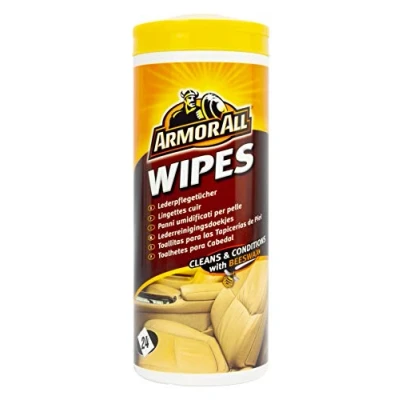 Image de Armor All Lingettes Nettoyant en Cuir