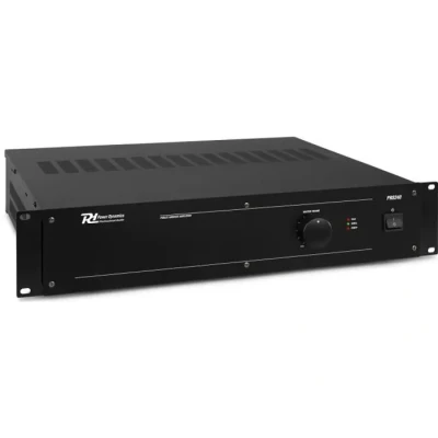 Image de Power Dynamics PRS240 Amplificateur, Idéal pour Augmenter la Puissance de Votre 240 Watts, 100 Volts, Compatible Amplificateur PRM
