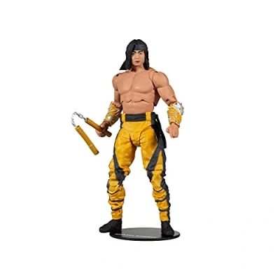 Image de McFarlane Mortal Kombat Figurine d&#039;action Liu Kang 18 cm, Multicolore, (11049 4)