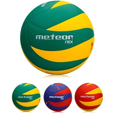 Image de meteor Ballon de Volleyball Soft Touch Volley Ball Official Size 5 Indoor Game New